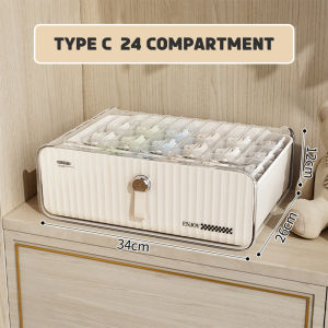 Borong365 Kotak Simpanan Pakaian Dalam Laci Simpanan Almari Wardrobe Storage Drawer Underwear Storage Organizer 内衣收纳盒