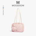 MOSSDOOM Keira Bag กระเป๋าสะพายไหล่ลายจุดขนาดกลางสำหรับผู้หญิง หวาน อ่อนหวาน มีสไตล์ และน่ารัก. 