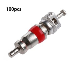Valve Stem Core Universal Fit Tire Valve Core 100 Pcs Car Tire Valve Core Top Rated Premium Grade