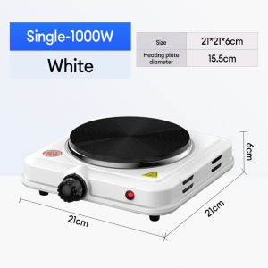 DQQI 1000W Portable Electric Stove Single Hot Plate Original Electric Cooker 5 Gears Adjustable