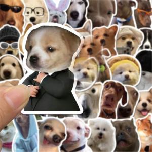 50Pcs Dog Animal Sticker for Notebook Journal Water Bottle Laptop Skateboard Scrapbook Children Motivational Sticker