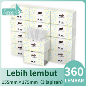 Weyon-Glisse Facial Tissue 3PLY 360 SHEET/LEMBAR Tissue Wajah