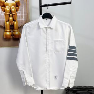 Áo sơ mi thom nam dài tay vải cotton mềm mịn phối viền tay trẻ trung mẫu-MILIN SHOP