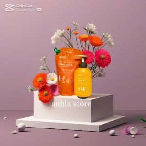 Túi Sữa Tắm Gừng Nghệ 1 Lít Dầu Xả Gừng Sả 500ml