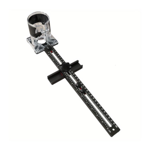 Precise Router Bracket Guide Jigs Aluminum Multipurpose Slot Template Suitable for Circular Cutting Edged Trimming