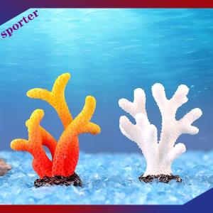 Sporter San hô nhân tạo mini đầy màu sắc quà tặng cá trang trí dễ thương Đồ trang trí bể cá đồ trang trí bể cá bằng nhựa nhiều màu thời trang thủ công nghệ thuật tự làm đồ trang trí bể cá