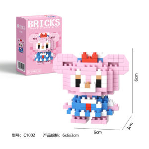 【Ship in 24H】益智材料包Puzzle Material Pack【店铺热销】超大星黛露送女生兼容乐高拼装积木儿童玩具手工diy拼图生日礼物新款25.4.28