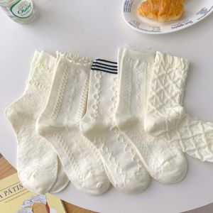 🌸I SHINE SHOES🌸2023 ถุงน่อง สบาย ระบาย อากาศ มีความยืดหยุ่น ถุงเท้าน่ารัก [พร้อมส่ง]