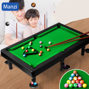 Mini Pool Table Tabletop Desktop Billiards Snooker Game with 2 Sticks & Balls Home Office Desk Stress Relief Games