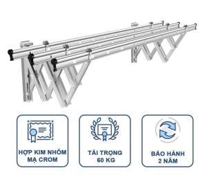 GIÀN PHƠI THÔNG MINH NHẬP KHẨU HÀN QUỐC GẮN TƯỜNG