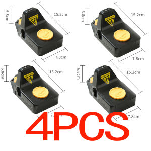 【Buy 1 Take 1】4PCS Upgraded Large Mouse Rat Traps High Sensitive Snap Big Plastic Mouse Trap Rodent Catcher Reusable Rat Trap Mousetrap for Big Mouse Free Shipping Sale