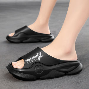 Selipar musim panas dipakai di luar kasut sukan tapak lembut kasut pantai selipar tidak licin selipar selipar dan sandal untuk lelaki kasual.