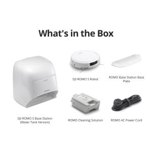 DJI ROMO - Drone-Level Sensing Robot Vacuum | 25000Pa Suction | High Pressure Self Cleaning | 80% Noise Reduction