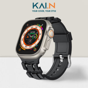 Dây Đeo Đồng Hồ Silicone Thay Thế Cho Apple Watch Ultra / Apple Watch Series 1-8/SE/SE2022 Kai.N Extreme Sport Band - Hàng Chính Hãng