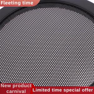 Fleeting time 2 3 4 5 6.5 8 Inch Speaker Net Cover Car Home Loudspeaker Mesh Enclosure Speakers Plastic Frame Metal Iron Wire Grilles