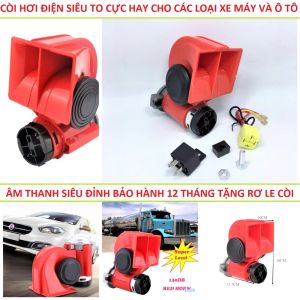 CÒI ĐỘ XE MÁY Ô TÔ MẪU MỚI TIẾNG SIÊU TO CÒI NHỎ GỌN CÒI HƠI Ô TÔ CÒI XE MÁY LOẠI XỊN PHỤ KIỆN XE HƠI