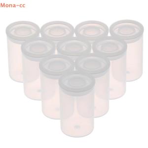 【Special price】🔥CC 10pcs พลาสติกเปล่าขวดม้วนฟิล์มกล่องซีลเหยื่อตกปลาสามารถภาชนะ