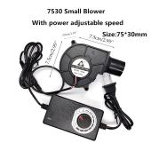 Blower Fan for Kalan Blower Cooking DC12V 9733 Blower Fan Portable Blower with Speed Control cooking Blowe Machine Blower