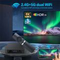 รุ่นใหม่-TV98 PRO ATV 4K Android 10 Wifi 5G การควบคุมระยะไกลด้วยเสียง Bluetooth Smart TV box Rockchip RK3528 Bluetooth Android box. 