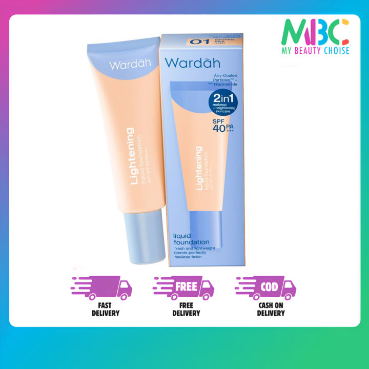 Wardah Lightening Liquid Foundation