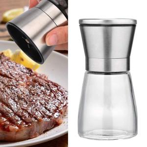 Lọ Xay Tiêu Đa Năng Inox 304 Cao Cấp Sang Trọng Xay Hạt Tiêu Xay Muối Cối Xay Tiêu Cầm Tay Vặn Inox Cao Cấp.