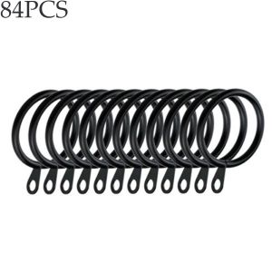 XUANY 5 Colors Practical Low Noise Metal Curtain Rings For Curtains Rods Hanging Hooks Roman circle