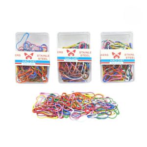 Peniti Labu Colorful Box Mika Peniti Bohlam Warna Warni Pin Aksesoris Hijab Safety Pins Baju Anti Nyangkut