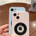 FLOVEME Magsafe Original Liquid Silicone Matte Phone Case For iPhone 14 13 12 Pro Max 14 Plus Logo Hole Wireless Charging Lens Protection All-inclusive Shockproof Back Cover For iphone 14 13 12. 