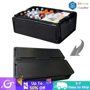 Insulated Lunch Box with Foldable Design for Camping and Catering Hot Food Storage