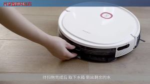 Ecovacs Deebot OZMO U2 U2 Pro Robotic Vacuum Cleaner Parts Replacement 2 in 1 Water Tank Dustbin Main Brush HEPA Filter Side Brush Mop Cloth Optional