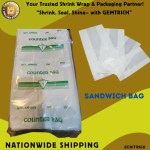 1 pack Counter/ Sandwich Bag approx 100pcs