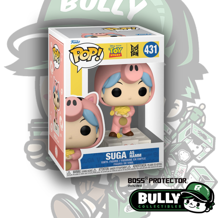 Funko POP! Rocks: Toy Story x TinyTAN BTS Suga as Hamm 431 With