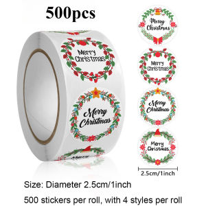 500Pcs/Roll Bible Phrase Art Kids Rewards Stickers DIY Diary Scrapbooking Sealing Label Decals