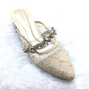 Sandal Pesta Heels 3 cm Purple Shoes