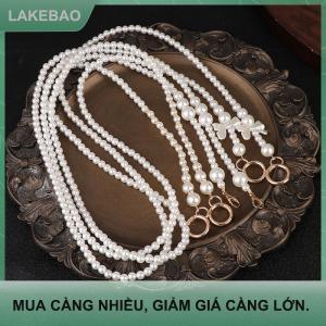【LAKEBAO】 Dễ Thương 100-120cm Ví ngọc trai dây đeo đính cườm chuỗi thay thế túi Ngọc Trai Chuỗi Tự làm Túi Phụ kiện túi xách