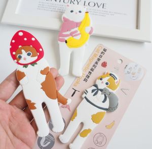 Magnetic Hook / Multifunction Refrigerator Magnet Hanging Hook cartoon cat refrigerator magnet hook