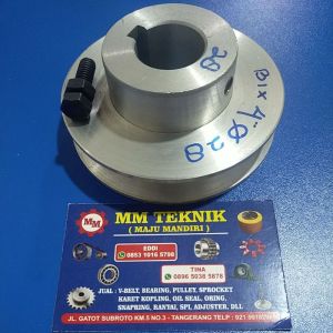 Pully B1 x 4 inch as 0(Buntu) 10 12 15 16 17 19 20 24 25 28 mm 1" (1 inch) Alluminium Pulli Alumunium puli Pulley Poli Polli Allumunium All B1 4" B1x4" B1X4 B 1X4 B1X4"
