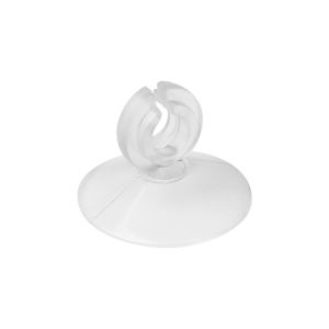 Cốc Hút Mềm Giữ Dây Sủi Oxy Chắc Chắn Hình Tròn Chân Hít Kính Giữ Ống Nước Ống Dẫn Khí Tiện Lợi