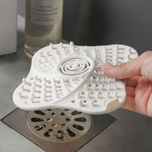 【lightingeverthing】 Anti-blocking Hair Catcher Hair Stopper With Suction Cup Plug Trap Bathroom Kitchen Accessories Shower Floor Drain Covers Sink Strainer Filter