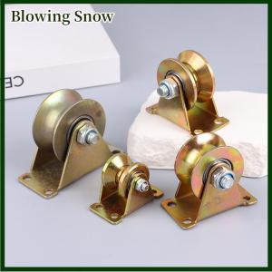 Blowing V U Rãnh Bánh Xe 1.2 2 2.5 Bánh Xe Cửa Trượt Bánh Xe Nhiệm Vụ Nặng Nề Cứng Nhắc Con Lăn Cho Cửa Lăn
