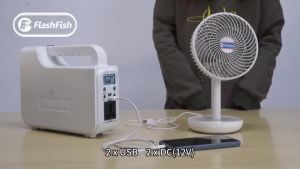 Power station 60Hz 150Wwith 109600MAH Solar generator solar 4 sockets Emergency Power Supply Multifunctional Solar Power Station Large Capacity solar Generator station power supply With Solar panels