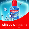 Colgate Plax Antibacterial Mouthwash Ice 60mL, pack of 2. 