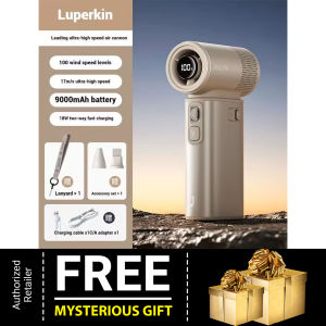 Readystock Jisulife Handheld Fan Ultra2 9000mAh Battery with Lighting and Super High Speed Wind