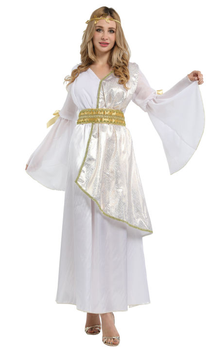 United Nations Greece Halloween Cosplay Greek Goddess Costume for Women