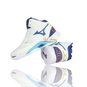 Mizuno Wave Momentum 2 Mid Lokal Sepatu Volly Mizuno Sepatu Voli Sepatu Badminton Olahraga Pria Wanita Terbaru Terlaris