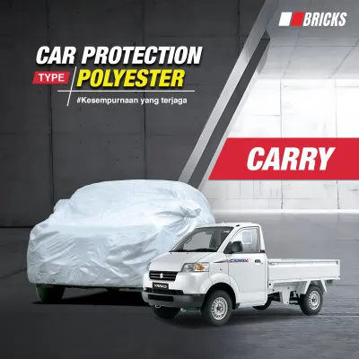 Polyester Cover Carry Pickup Penutup Mobil Awet dan Tahan Panas -BRICKS