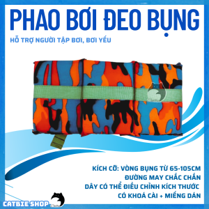 PHAO BƠI ĐEO BỤNG THẮNG LỢI CAO CẤP CÓ ĐỘ NỔI CAO CÓ NHIỀU MÀU SẮC ĐẸP