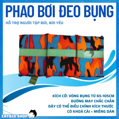 PHAO BƠI ĐEO BỤNG THẮNG LỢI CAO CẤP CÓ ĐỘ NỔI CAO CÓ NHIỀU MÀU SẮC ĐẸP