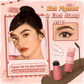 PINKFLASH Waterproof Eyebrow Cushion Stamp with 10 Reusable Stencil Set 1 E19. 
