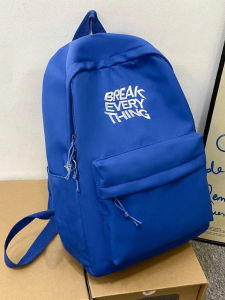 Tas Gendong Break Everything Pria Dan Wanita Buat Sekolah Dan Santai Muat Laptop